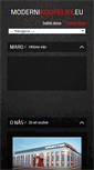 Mobile Screenshot of modernikoupelny.eu