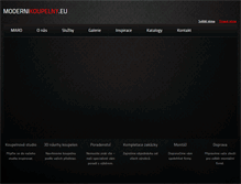 Tablet Screenshot of modernikoupelny.eu